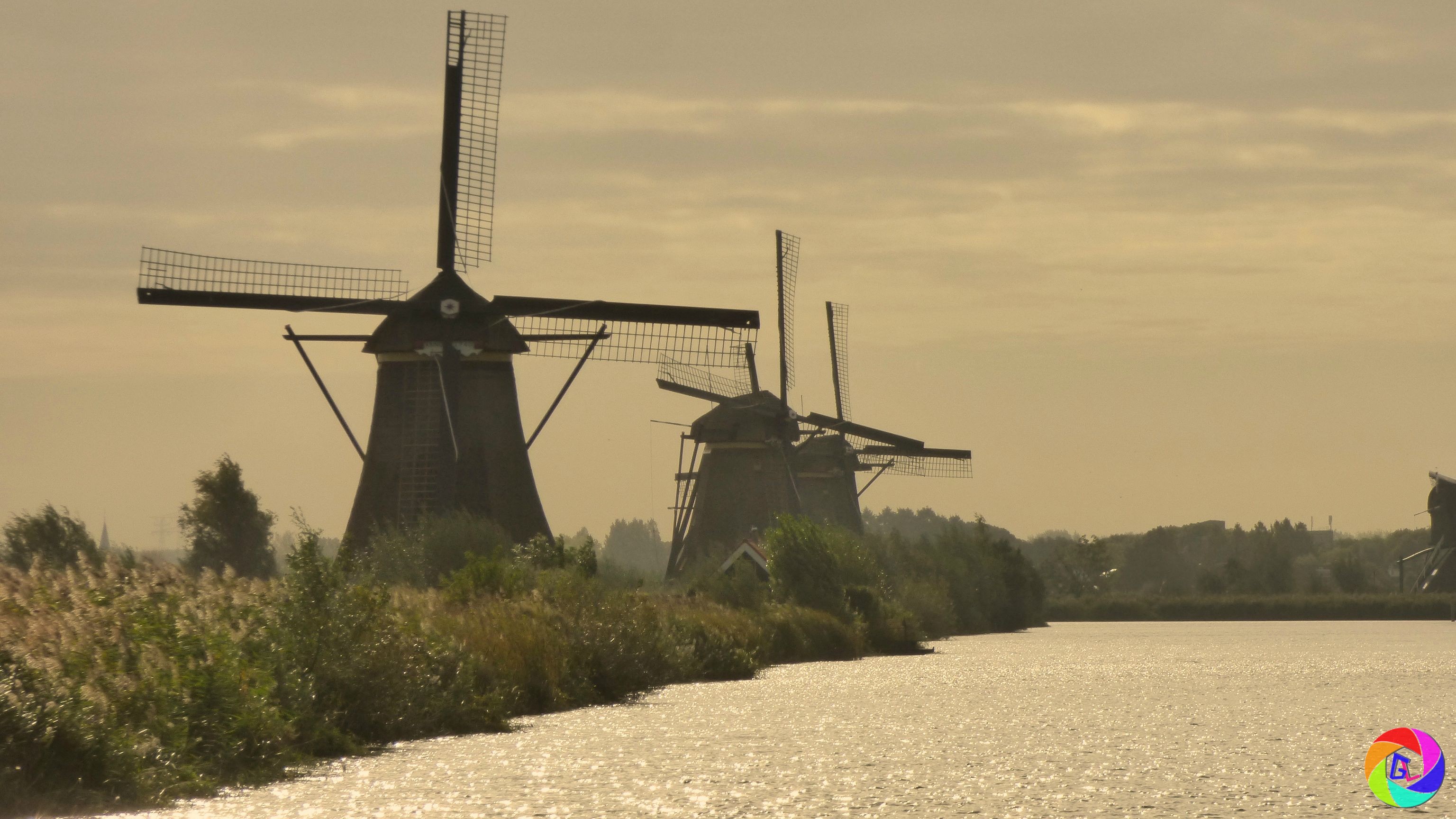 "Windmills" (Water pumps) from the 18th Century enabling the Dutch to reclaim land from swamps.